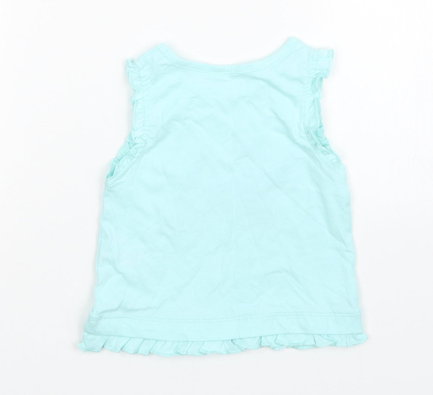 Studio Girls Blue   Basic Tank Size 12-18 Months
