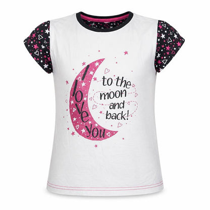 Pyjamas.com Girls White   Top Pyjama Top Size 6-7 Years