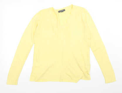 Primark Womens Yellow   Pullover Jumper Size 8