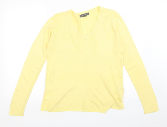 Primark Womens Yellow   Pullover Jumper Size 8