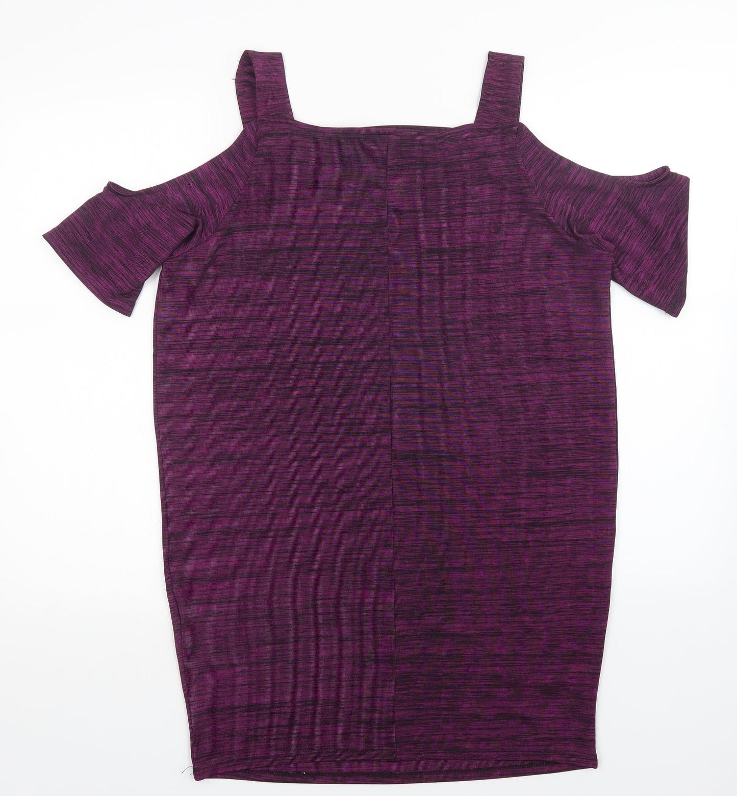 Womens UK Size 14 So Fabulous Purple Basic Blouse