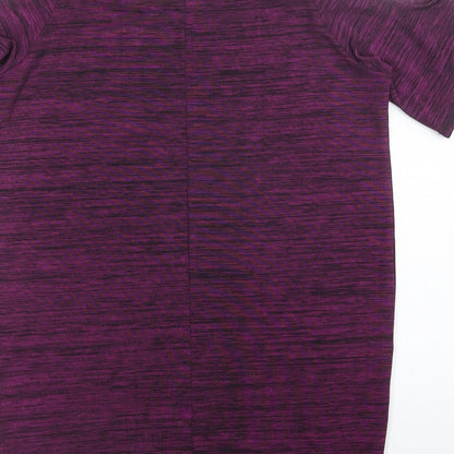 Womens UK Size 14 So Fabulous Purple Basic Blouse