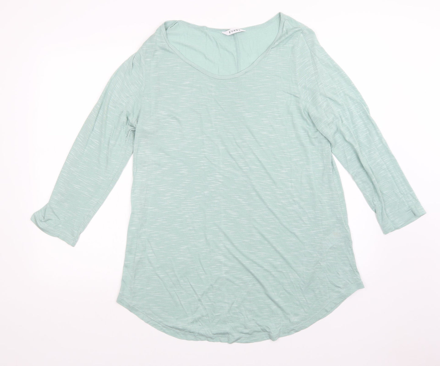 Evans Womens Green   Basic Blouse Size 16