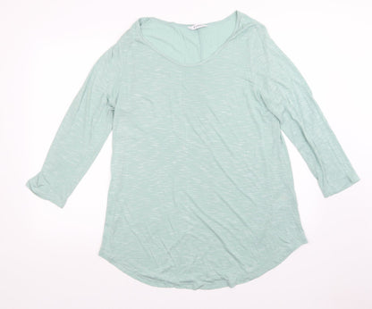Evans Womens Green   Basic Blouse Size 16