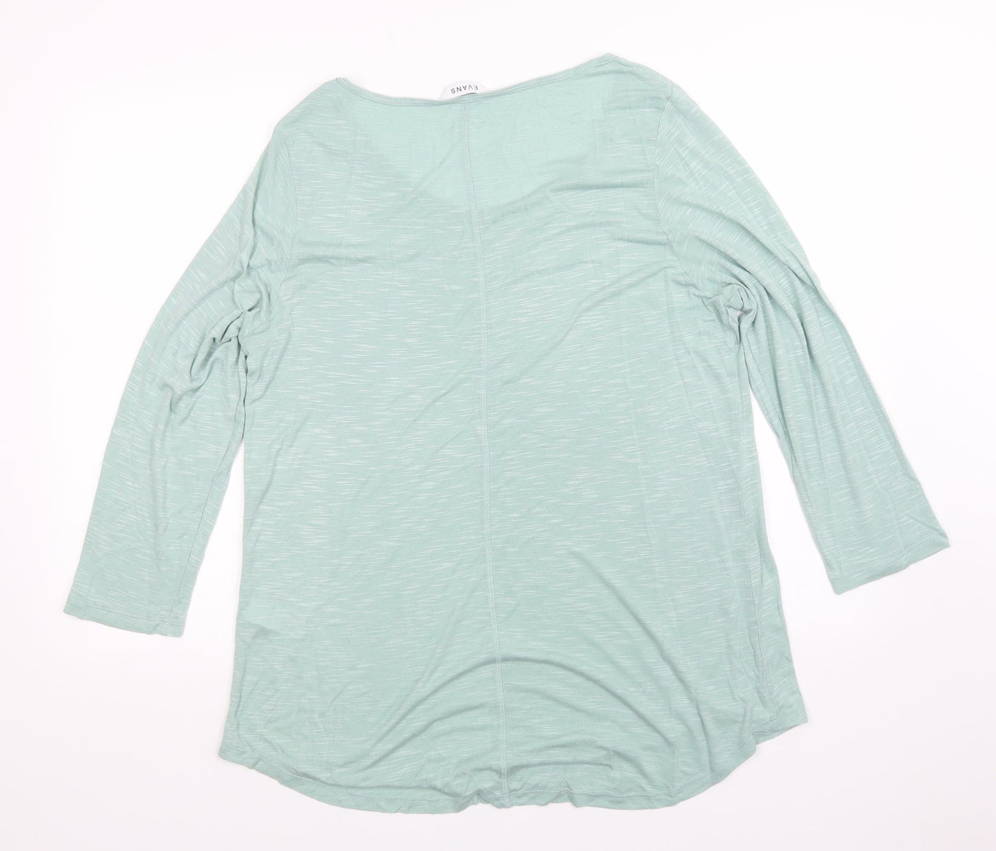 Evans Womens Green   Basic Blouse Size 16