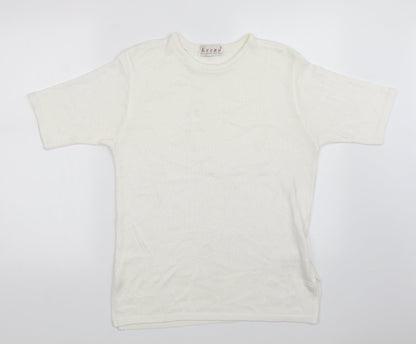 Womens UK Size  Keeno White Pullover Jumper