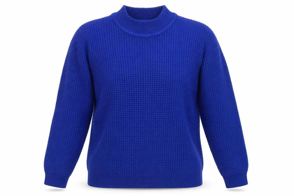 Womens UK Size 10 Damart Blue Pullover Jumper