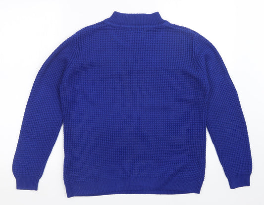 Damart Womens Blue   Pullover Jumper Size 10
