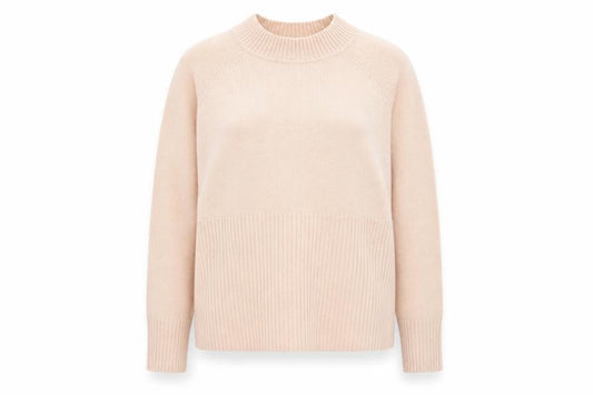 Womens UK Size 10 Nutmeg Pink Pullover Jumper