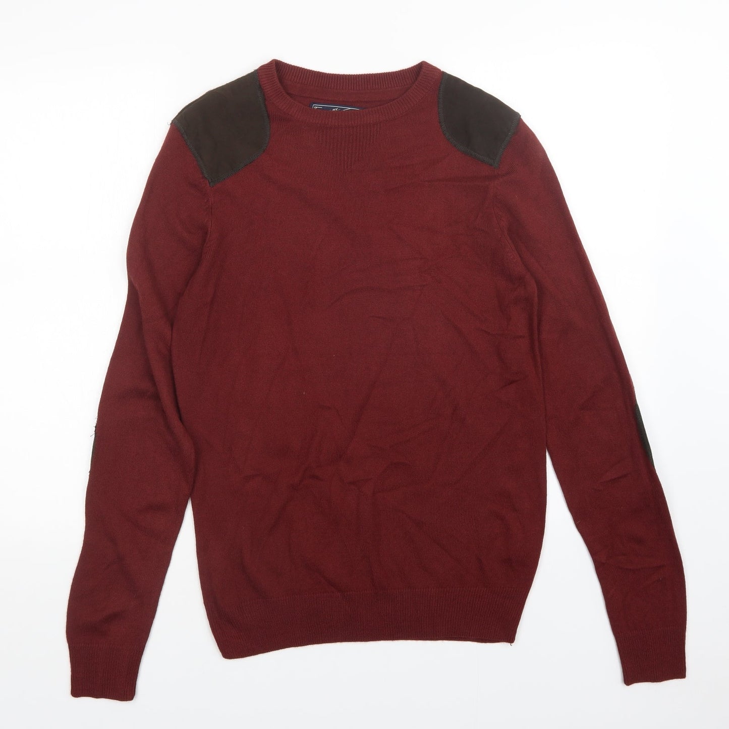 New Look Mens Red   Pullover Jumper Size S