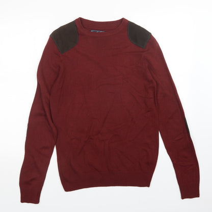 New Look Mens Red   Pullover Jumper Size S