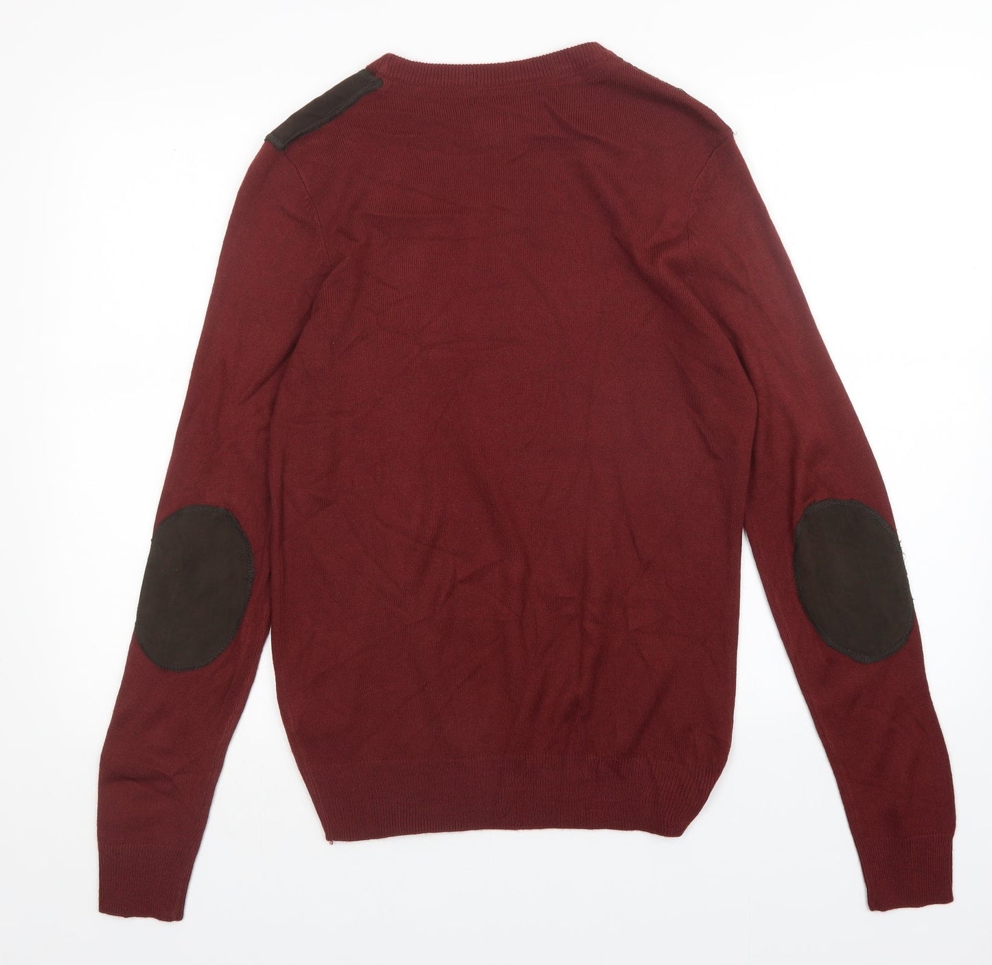 New Look Mens Red   Pullover Jumper Size S