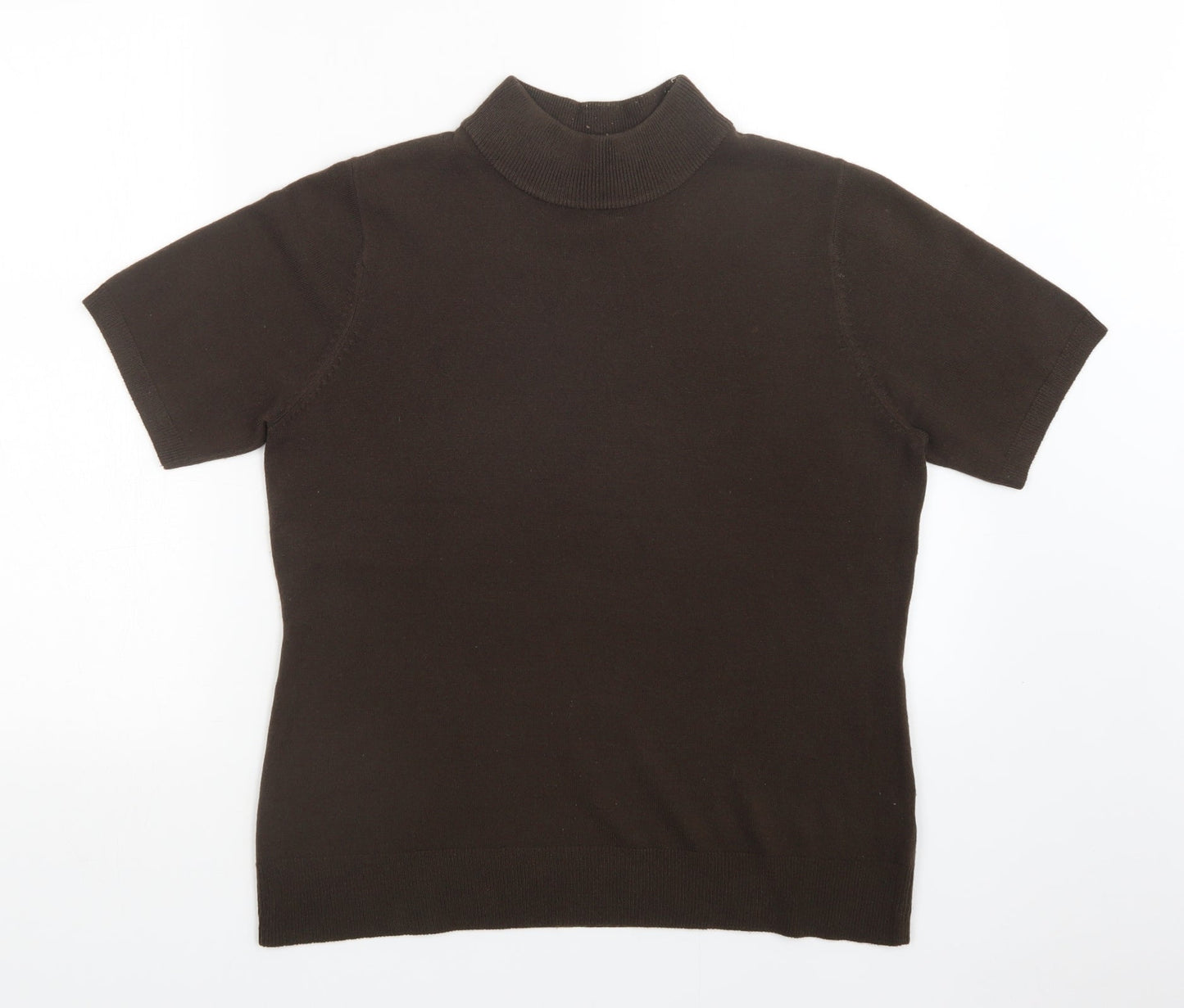 Womens UK Size 16 BHS Brown Pullover Jumper