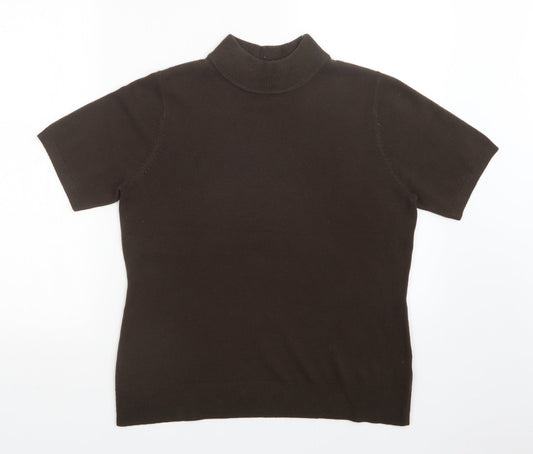 Womens UK Size 16 BHS Brown Pullover Jumper