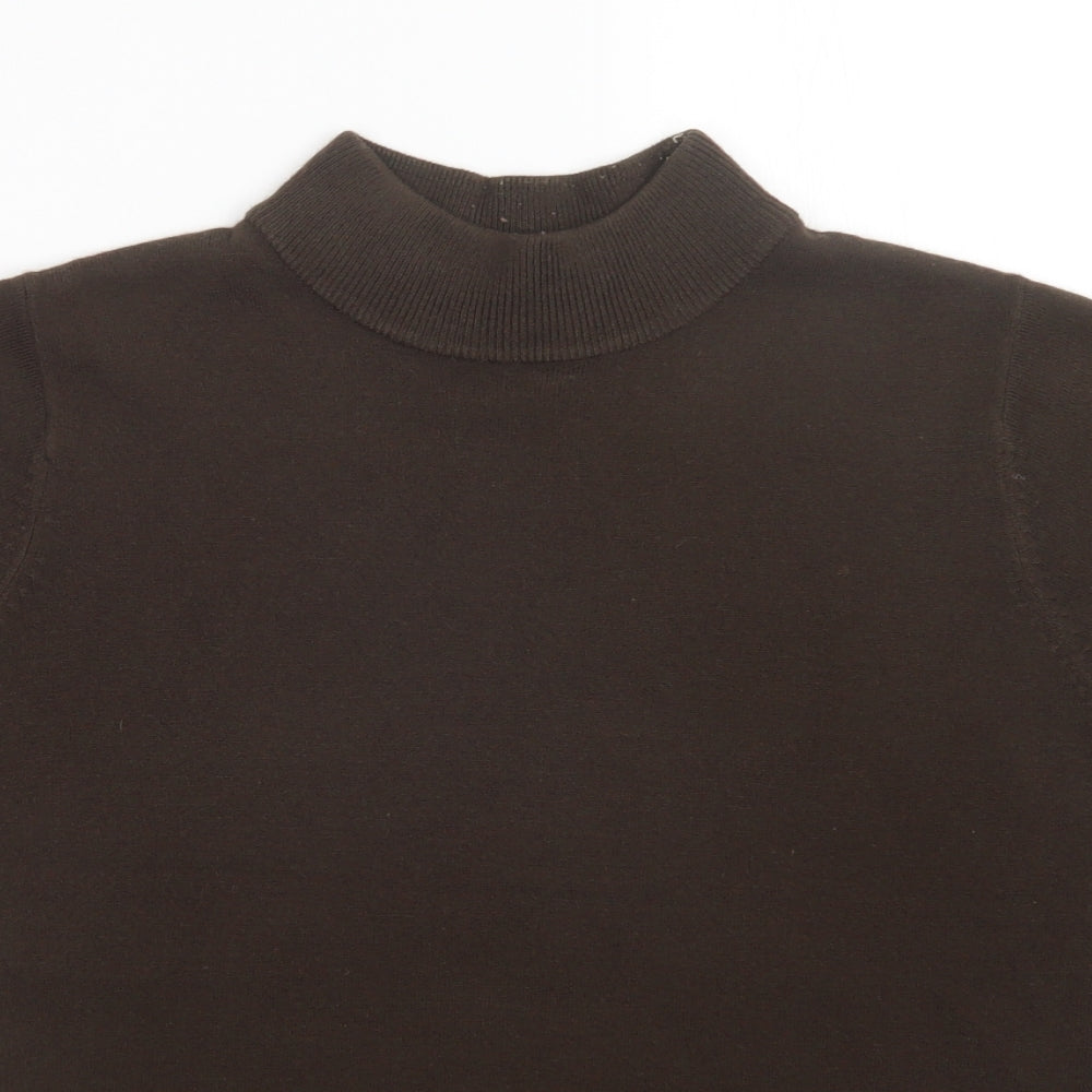 Womens UK Size 16 BHS Brown Pullover Jumper