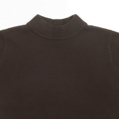 Womens UK Size 16 BHS Brown Pullover Jumper