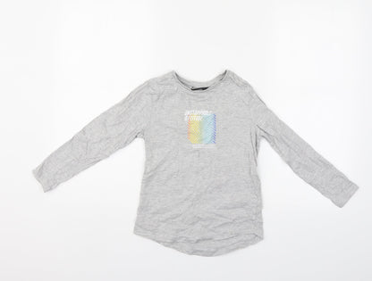 George Boys Grey   Pullover Jumper Size 7-8 Years