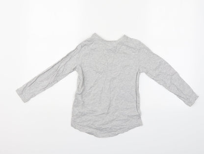 George Boys Grey   Pullover Jumper Size 7-8 Years