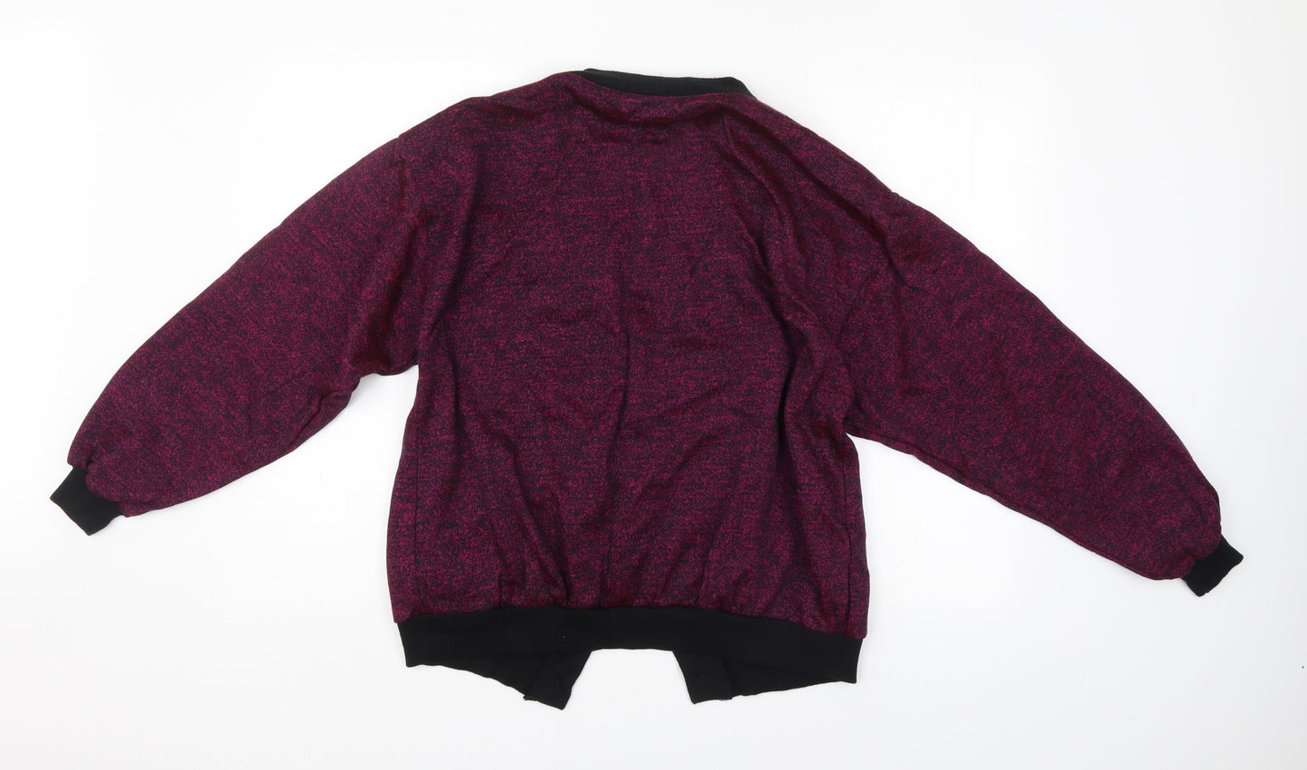 Steel Womens Purple   Cardigan Jumper Size M