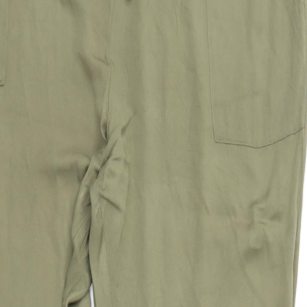 Womens UK Size 20 Papaya Regular Fit  Green Trousers
