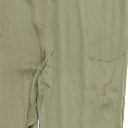 Womens UK Size 20 Papaya Regular Fit  Green Trousers