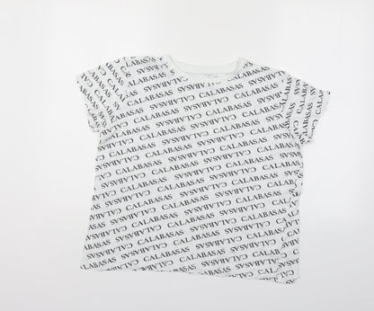 Primark Womens White   Basic T-Shirt Size 14
