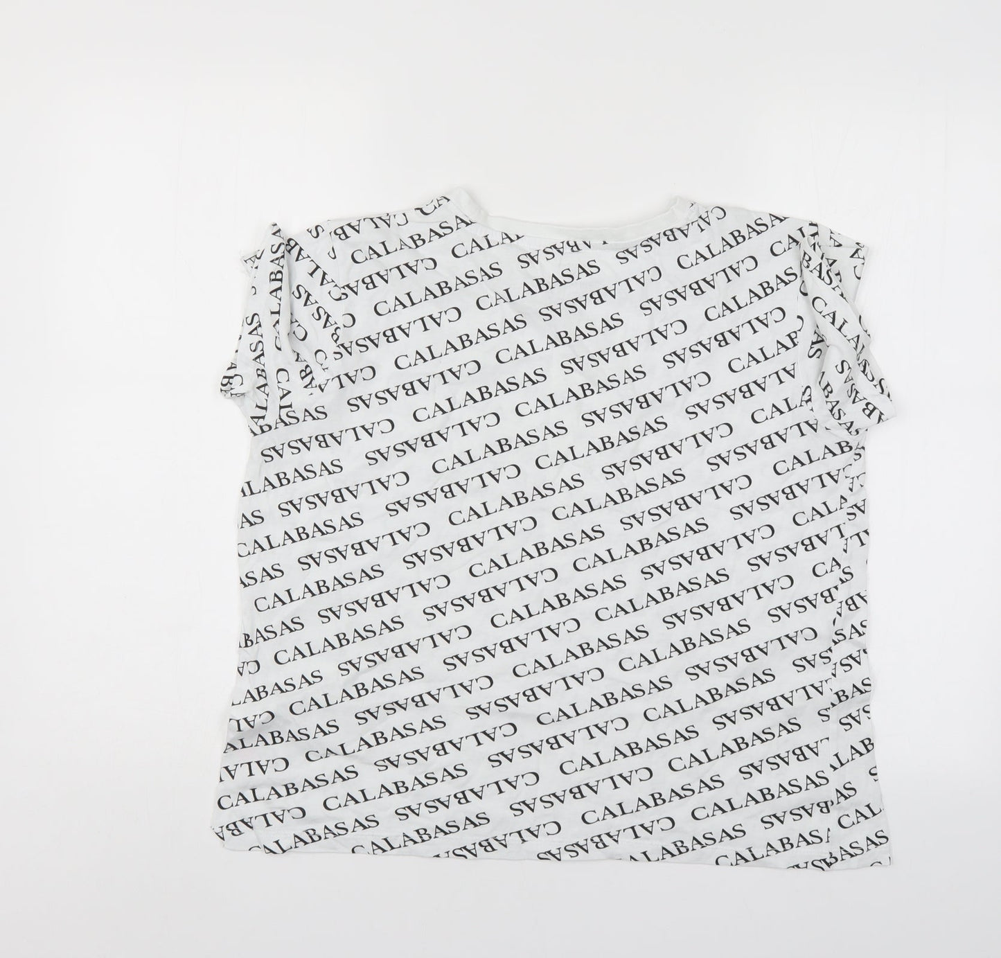 Primark Womens White   Basic T-Shirt Size 14