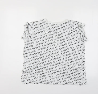 Primark Womens White   Basic T-Shirt Size 14