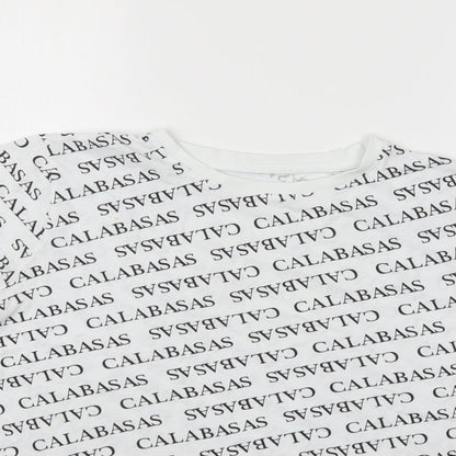 Primark Womens White   Basic T-Shirt Size 14