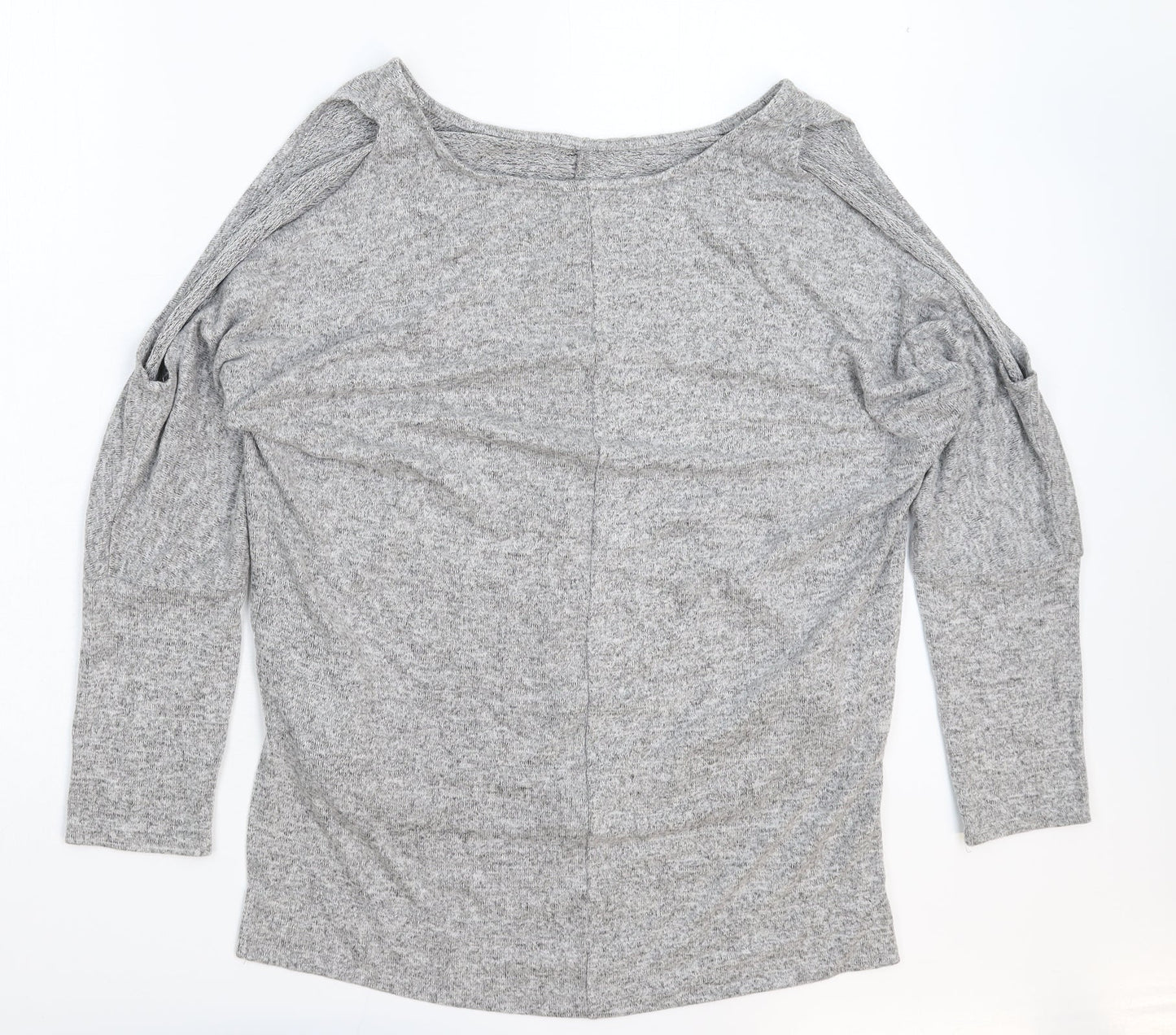 Womens UK Size 16 Preworn Grey Pullover Jumper