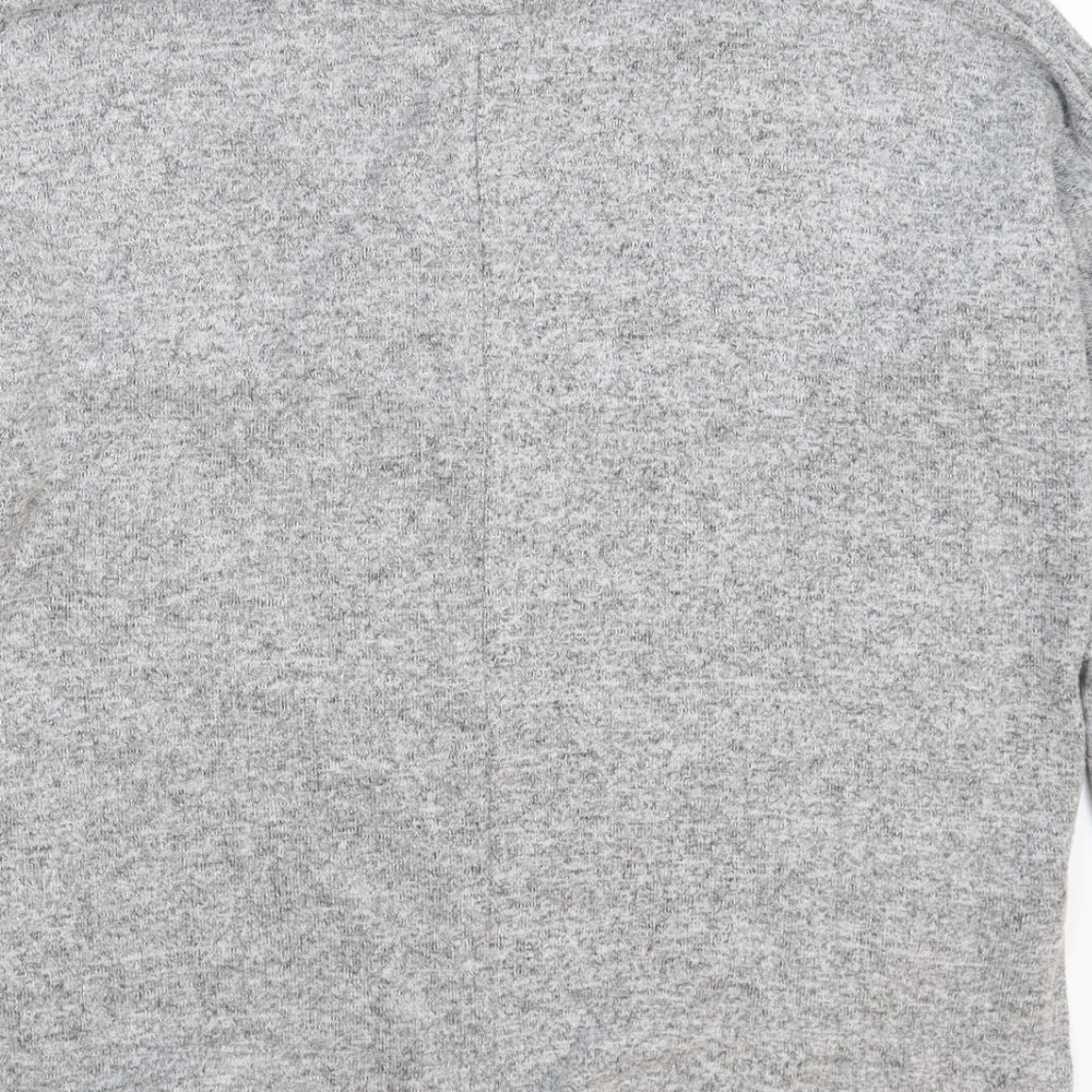 Womens UK Size 16 Preworn Grey Pullover Jumper