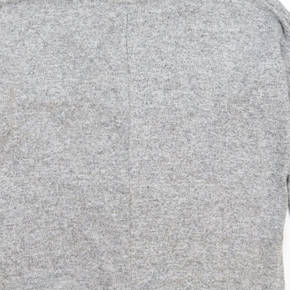 Womens UK Size 16 Preworn Grey Pullover Jumper