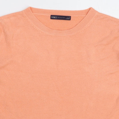 Womens UK Size 8 Marks and Spencer Pink Pullover Jumper