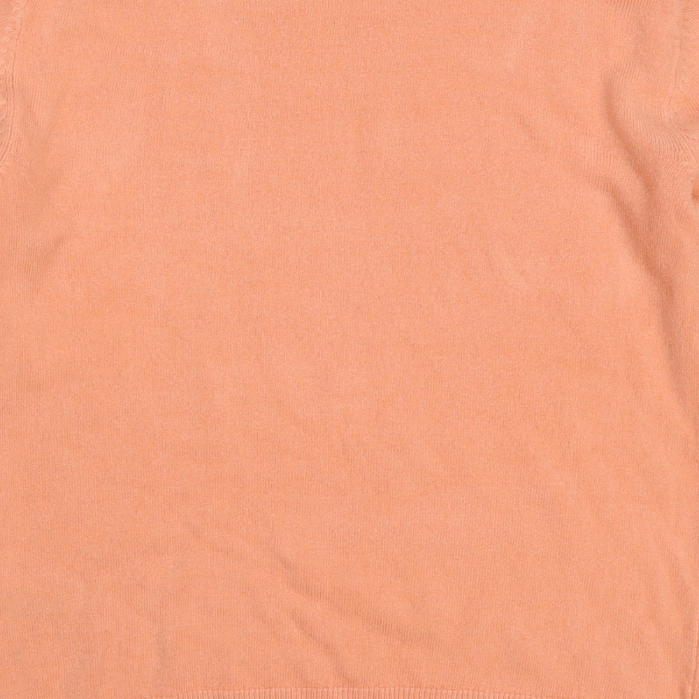 Womens UK Size 8 Marks and Spencer Pink Pullover Jumper