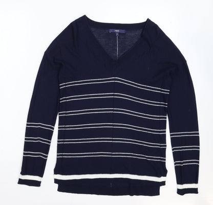 Womens UK Size 10 NEXT Blue Pullover Jumper
