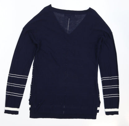 Womens UK Size 10 NEXT Blue Pullover Jumper