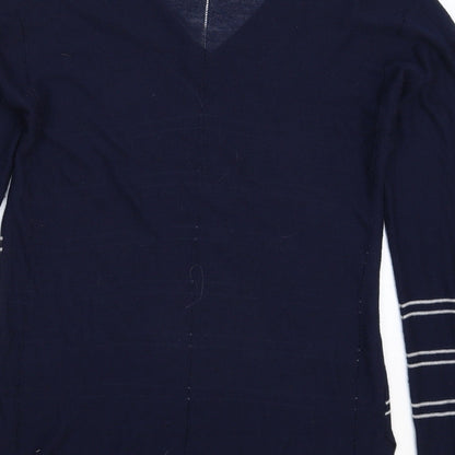 Womens UK Size 10 NEXT Blue Pullover Jumper