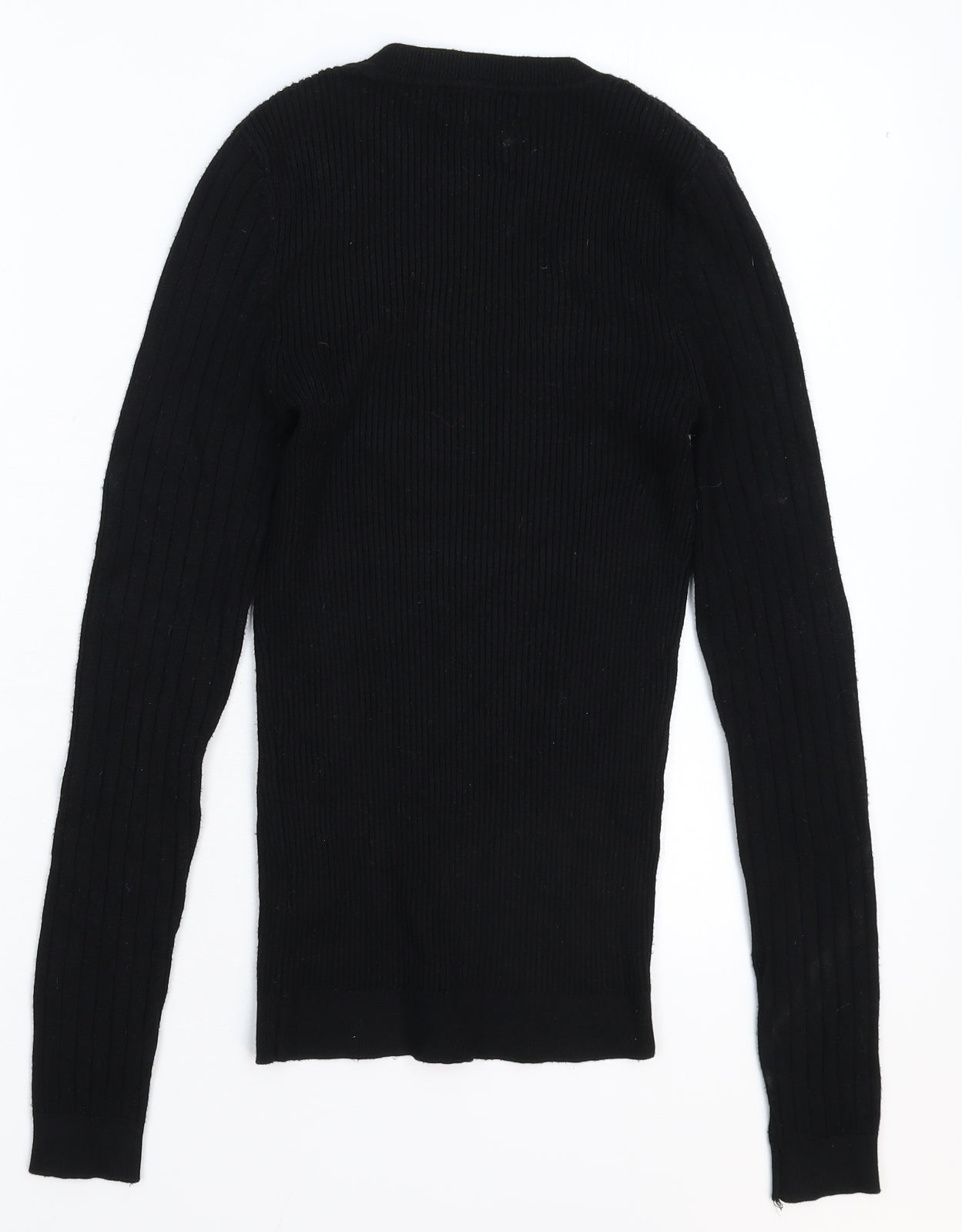 Womens UK Size 8 New Look Black Pullover Jumper