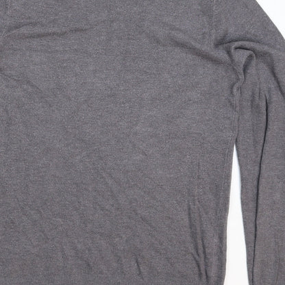 Womens UK Size 8 Marks and Spencer Grey Pullover Jumper