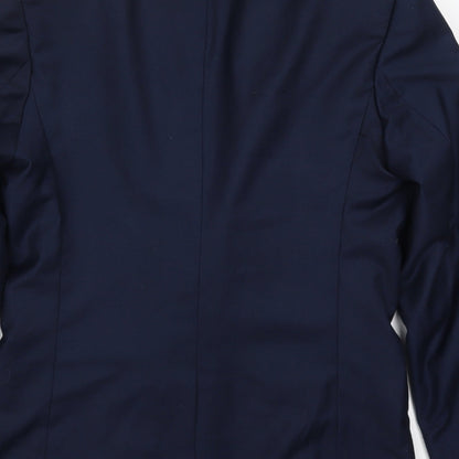 Nit Taylor Mens Blue   Jacket Suit Jacket Size 34