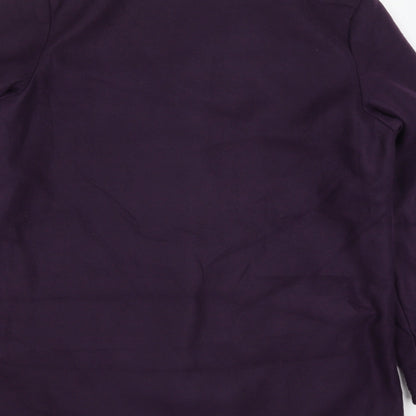 Womens UK Size 14 Gabriella Vicenga Purple Pea Coat