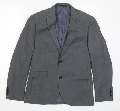 Mens UK Size 38 NEXT Regular Grey Suit Jacket