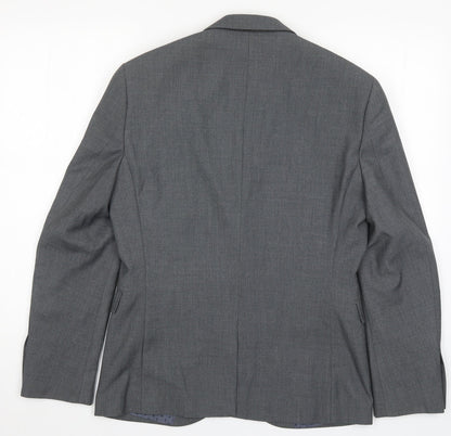 Mens UK Size 38 NEXT Regular Grey Suit Jacket