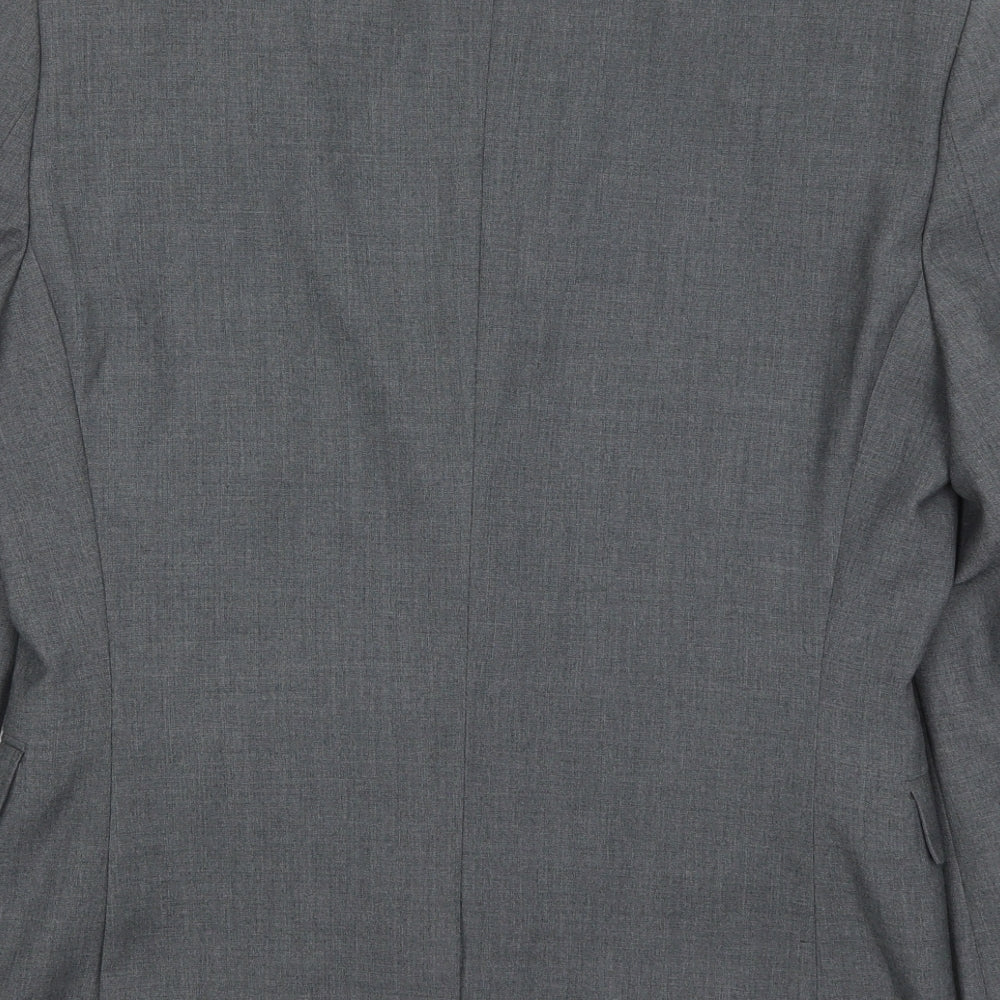 Mens UK Size 38 NEXT Regular Grey Suit Jacket