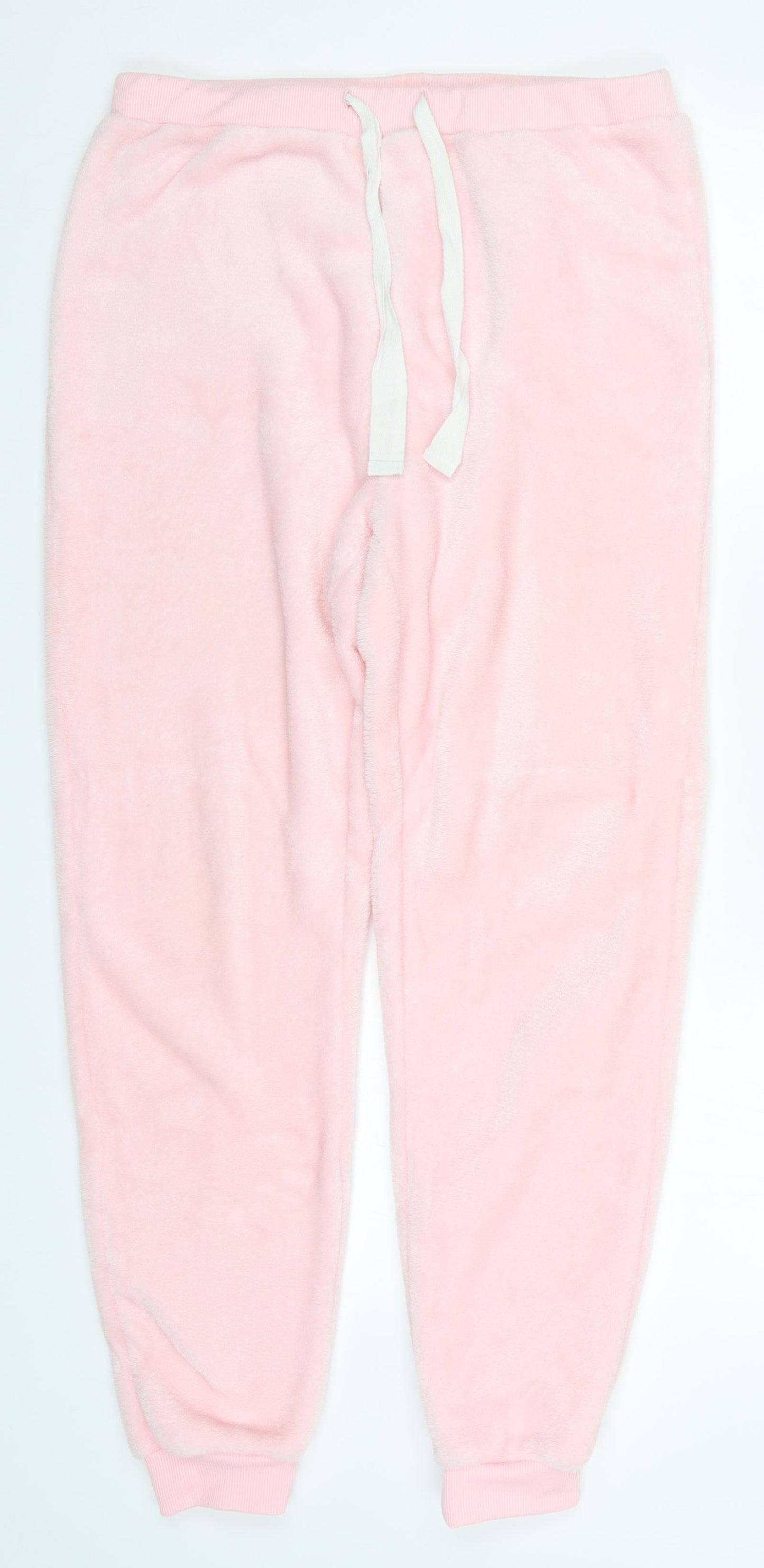Womens UK Size 12 Preworn Regular Fit  Pink Trousers