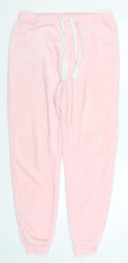 Womens UK Size 12 Preworn Regular Fit  Pink Trousers