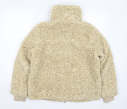 H&M Womens Beige   Jacket Coat Size S