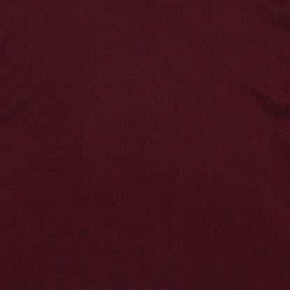 Riddella Womens Red  Knit Pullover Jumper Size 16