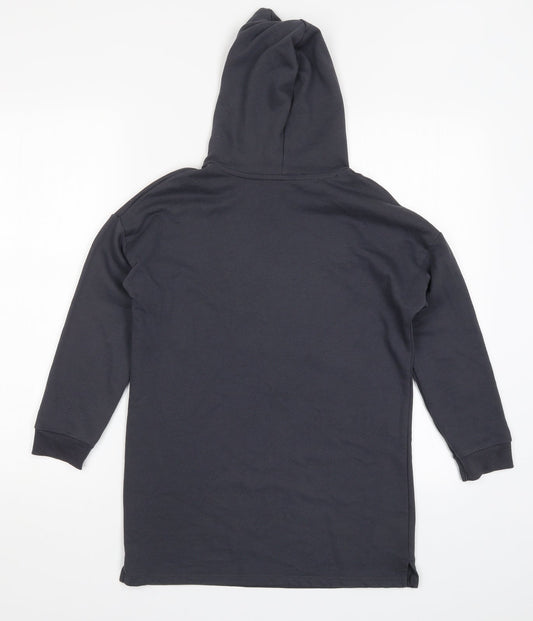 George Girls Grey   Pullover Hoodie Size 8-9 Years  - Chic & Unique Kind is Cool
