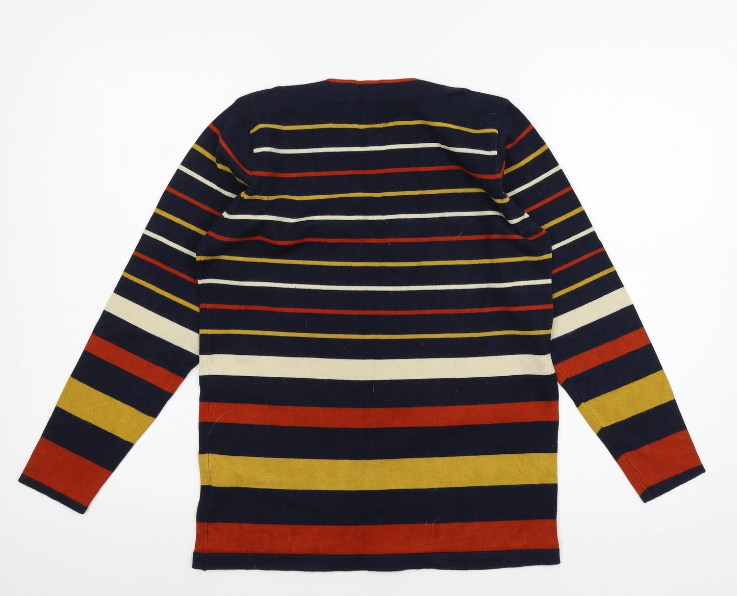 Womens UK Size 10 Isle Blue Pullover Jumper